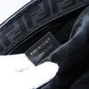FENDI Zucca Canvas Tote Bag Black Auth ep12388-12