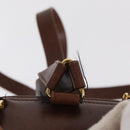 GUCCI Bamboo Backpack Leather Brown Gold 003 3444 0030 Auth ep12390-10