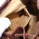 GUCCI Bamboo Backpack Leather Brown Gold 003 3444 0030 Auth ep12390-25