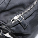 PRADA Shoulder Bag Nylon Silver Black Auth ep12391-23