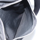 PRADA Shoulder Bag Nylon Silver Black Auth ep12391-24