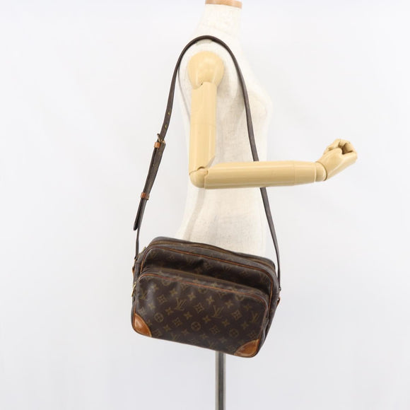 LOUIS VUITTON Monogram Nile Shoulder Bag M45244 LV Auth ep12392