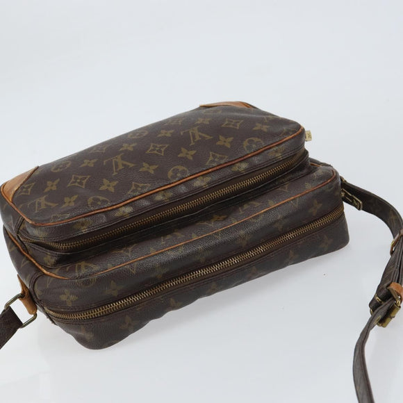 LOUIS VUITTON Monogram Nile Shoulder Bag M45244 LV Auth ep12392