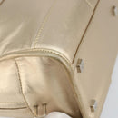 LOEWE Anagram Americana 28 Hand Bag Leather Gold Tone Auth ep12399-14