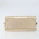 LOEWE Anagram Americana 28 Hand Bag Leather Gold Tone Auth ep12399-5