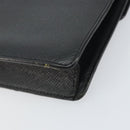 LOUIS VUITTON Taiga Belair Clutch Bag Ardoise M32592 LV Auth ep12406-15