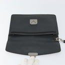 LOUIS VUITTON Taiga Belair Clutch Bag Ardoise M32592 LV Auth ep12406-8