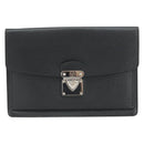 LOUIS VUITTON Taiga Belair Clutch Bag Ardoise M32592 LV Auth ep12406-13