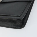 LOUIS VUITTON Taiga Belair Clutch Bag Ardoise M32592 LV Auth ep12406-7