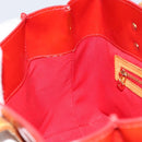 LOUIS VUITTON Monogram Vernis Reade PM Hand Bag Red Rouge M91088 LV Auth ep12416-18