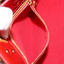 LOUIS VUITTON Monogram Vernis Reade PM Hand Bag Red Rouge M91088 LV Auth ep12416-20