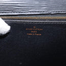 LOUIS VUITTON Epi Serie Dragonne Clutch Bag Black Noir M52612 LV Auth ep12420-18