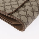 GUCCI GG Supreme Shoulder Bag PVC Beige Gold 904 02 050 Auth ep12421-10