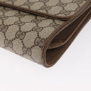 GUCCI GG Supreme Shoulder Bag PVC Beige Gold 904 02 050 Auth ep12421-11