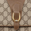 GUCCI GG Supreme Shoulder Bag PVC Beige Gold 904 02 050 Auth ep12421-14