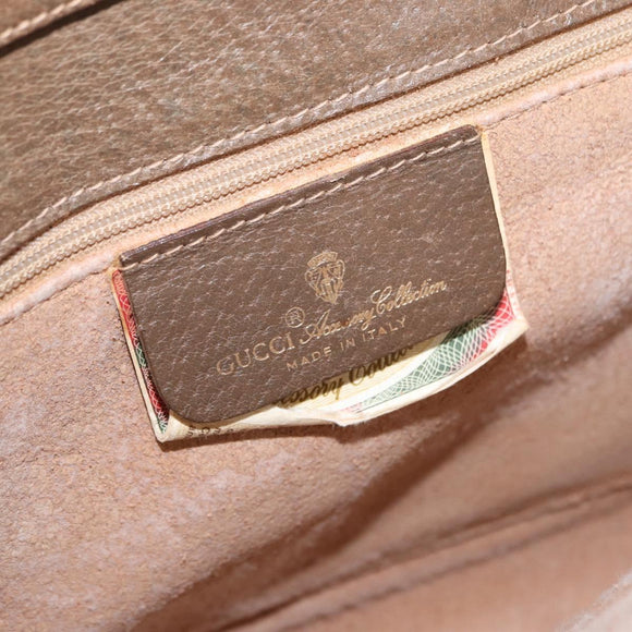 GUCCI GG Supreme Shoulder Bag PVC Beige Gold 904 02 050 Auth ep12421