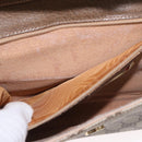 GUCCI GG Supreme Shoulder Bag PVC Beige Gold 904 02 050 Auth ep12421-21