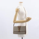GUCCI GG Supreme Shoulder Bag PVC Beige Gold 904 02 050 Auth ep12421-23