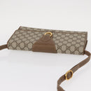 GUCCI GG Supreme Shoulder Bag PVC Beige Gold 904 02 050 Auth ep12421-6