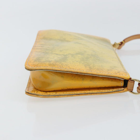 LOUIS VUITTON Monogram Vernis Lexington Accessory Pouch Gris M91056 Auth ep12425