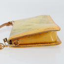 LOUIS VUITTON Monogram Vernis Lexington Accessory Pouch Gris M91056 Auth ep12425-4