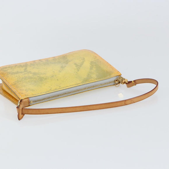 LOUIS VUITTON Monogram Vernis Lexington Accessory Pouch Gris M91056 Auth ep12425