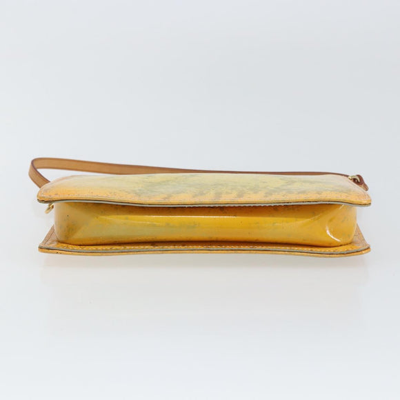 LOUIS VUITTON Monogram Vernis Lexington Accessory Pouch Gris M91056 Auth ep12425