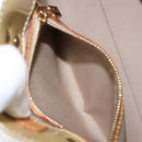 LOUIS VUITTON Monogram Vernis Reade PM Hand Bag Beige M91334 LV Auth ep12426-21
