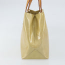 LOUIS VUITTON Monogram Vernis Reade PM Hand Bag Beige M91334 LV Auth ep12426-3