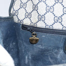 GUCCI GG Supreme Shoulder Bag PVC Navy Gold 001 116 0847 Auth ep12430-22