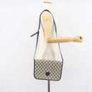 GUCCI GG Supreme Shoulder Bag PVC Navy Gold 001 116 0847 Auth ep12430-23