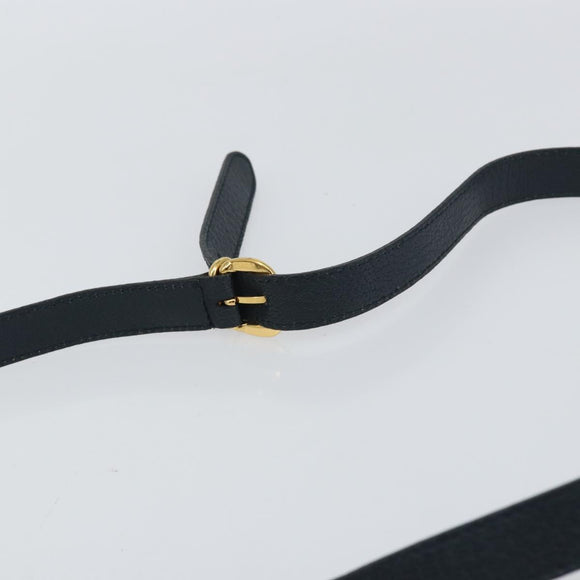 GUCCI GG Supreme Shoulder Bag PVC Navy Gold 001 116 0847 Auth ep12430