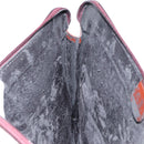 GUCCI Clutch Bag Enamel Brown Auth ep12432-11