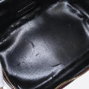 GUCCI Vanity Hand Bag Enamel Purple Gold 032 1956 0151 Auth ep12433-11