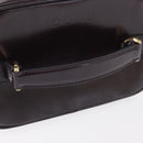 GUCCI Vanity Hand Bag Enamel Purple Gold 032 1956 0151 Auth ep12433-7