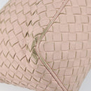 BOTTEGA VENETA INTRECCIATO Hand Bag Leather Pink Auth ep12436-15