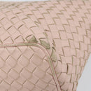 BOTTEGA VENETA INTRECCIATO Hand Bag Leather Pink Auth ep12436-16