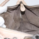 BOTTEGA VENETA INTRECCIATO Hand Bag Leather Pink Auth ep12436-18