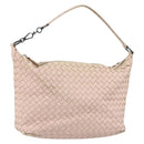 BOTTEGA VENETA INTRECCIATO Hand Bag Leather Pink Auth ep12436-1