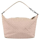 BOTTEGA VENETA INTRECCIATO Hand Bag Leather Pink Auth ep12436-2