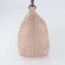 BOTTEGA VENETA INTRECCIATO Hand Bag Leather Pink Auth ep12436-4