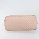 BOTTEGA VENETA INTRECCIATO Hand Bag Leather Pink Auth ep12436-5