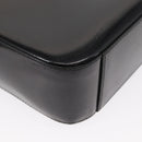 GUCCI Shoulder Bag Enamel Black Auth ep12438-13