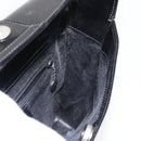 GUCCI Shoulder Bag Enamel Black Auth ep12438-17
