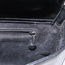 GUCCI Shoulder Bag Enamel Black Auth ep12438-19