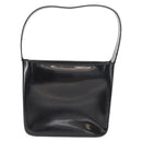 GUCCI Shoulder Bag Enamel Black Auth ep12438-3
