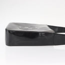 GUCCI Shoulder Bag Enamel Black Auth ep12438-4