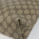 GUCCI GG Supreme Web Sherry Line Tote Bag PVC Beige Red 89 02 003 Auth ep12439-12