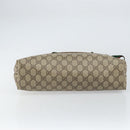 GUCCI GG Supreme Web Sherry Line Tote Bag PVC Beige Red 89 02 003 Auth ep12439-9