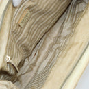 PRADA Shoulder Bag Nylon Beige Gold Auth ep12445-10